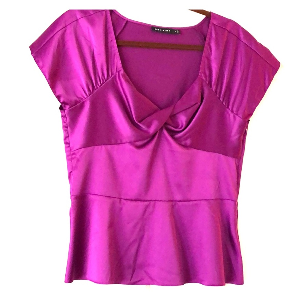 The limited Beautiful plum purple top